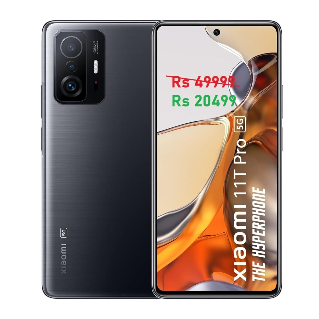 Lowest Ever Price: Xiaomi 11T Pro 5G Hyperphone at Rs.20499 (59%Discount)