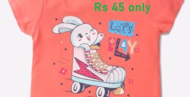 Kids T-shirts on sale Starting from Rs 45. Hurry Up! (70% Discount)