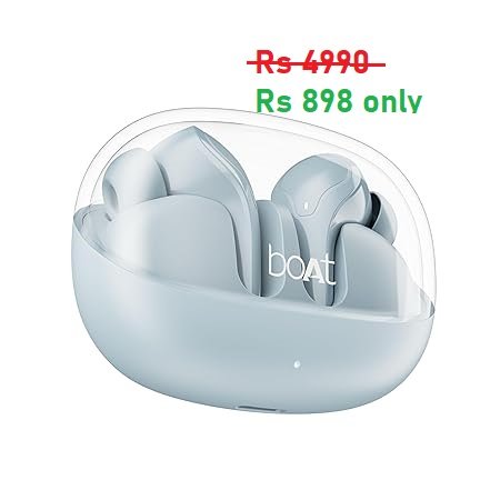 Max Discount of 82% on boAt Airdopes 311 Pro TWS In-Ear Earbuds for Just Rs. 898! Hurry Up!