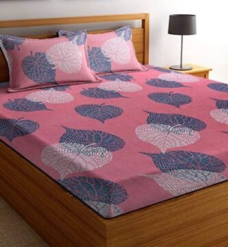 BSB HOME 100% Cotton Double Bed Sheet For Rs 249 (81% Discount)