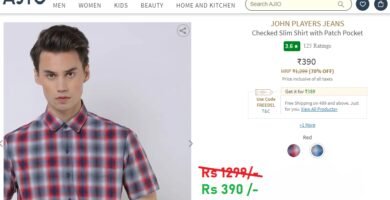 John Player Shirt At just Rs 390 (Worth Rs1299, 70% Discount)