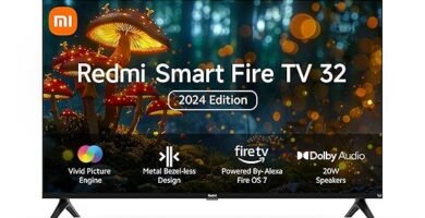 Redmi 32" HD Ready Smart LED Fire TV At Rs.10499 (Worth Rs24999, 55% Discount)