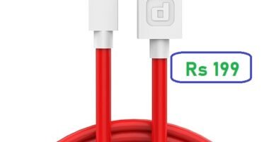 Fast Charging Type C Cable 3.5 A 1 m for Rs199 (80% Discount)