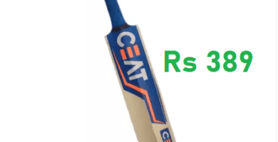 CEAT size 4 Poplar Willow Cricket Bat  (700 g) for Rs 389 (74% Discount)