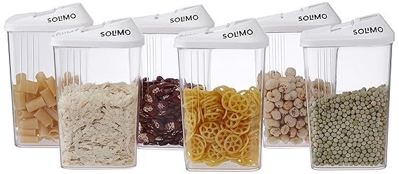 Amazing Deal: Solimo Plastic Storage Container now for Rs 91 (90% Discount)