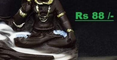 Awesome Shiv ji Smoke Fountain Backflow Statue now For Rs 88 (55% Discount)