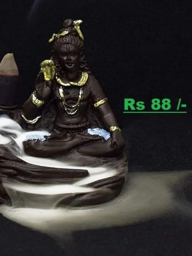 Awesome Shiv ji Smoke Fountain Backflow Statue now For Rs 88 (55% Discount)
Awesome Shiv ji Smoke Fountain Backflow Statue now For Rs 88 (55% Discount)