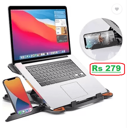 4 IN 1 LAPTOP STAND Just for Rs 279 (72% Discount)