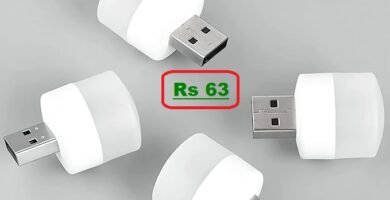 USB LED Light (4 pcs) at Just Rs 63. Apply Coupon Rs 35 Off (43% Discount)