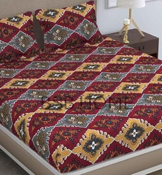 Jaipuri Rajasthani Print Bedsheet at just Rs 189 (76% Discount) @Amazon