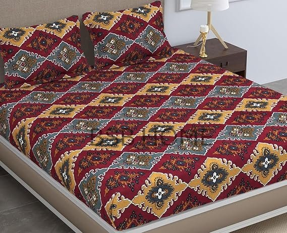 Jaipuri Rajasthani Print Bedsheet at just Rs 189 (76% Discount) @Amazon