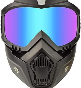 Motorcycle Goggles Mask Detachable at just Rs 299 (63% Discount) @Amazon