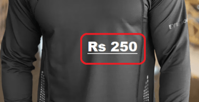 Gym Wear DryFit Tshirt at Just Rs 250 (90% Discount) @ajio