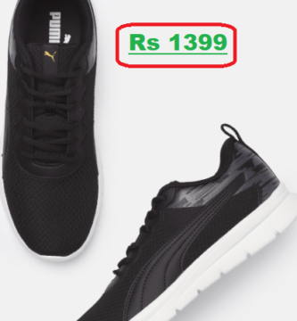 Puma Men Running Shoes at just Rs 1399 (65% Discount) @Myntra