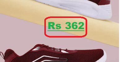 Sneakers For Men at Just Rs 362 (75% Discount) @Flipkart