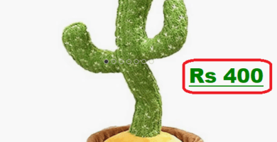 Dancing Cactus Talking & Repeating Toy at just Rs 400 (80% Discount) @ajio