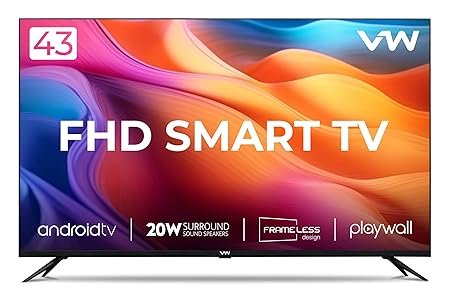 43 inches Frameless Series Full HD Android Smart LED TV at just Rs 12999 (46% Discount) @Amazon