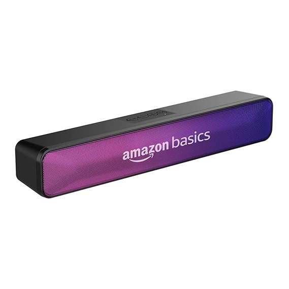 Amazon basics Wireless Soundbar at just Rs 689 (80% Discount) @Amazon